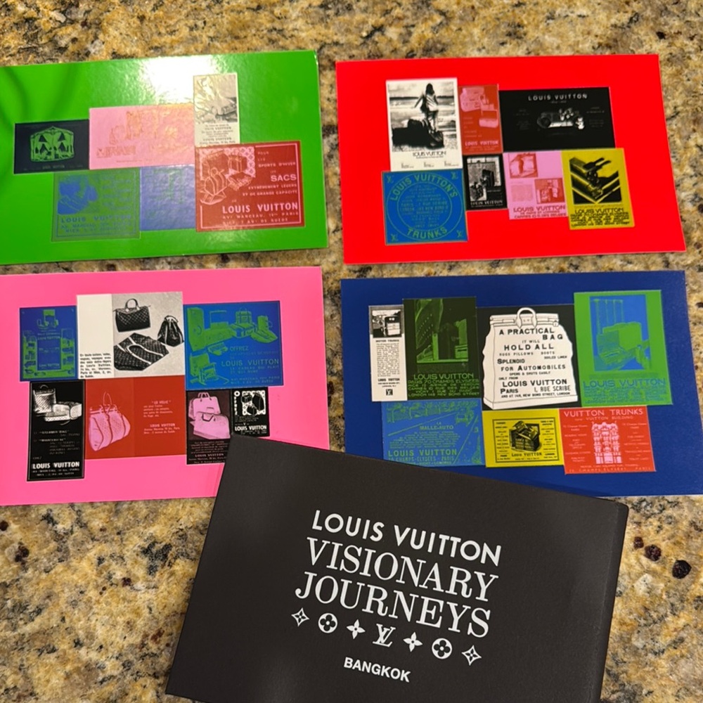 Louis Vuitton Visionary Journeys Postcard Set
